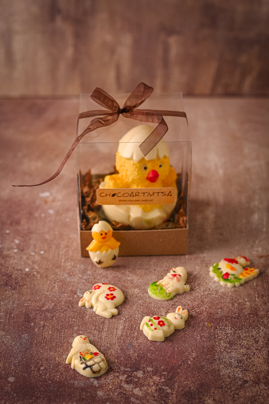 Ръчно изработено великденско пиле