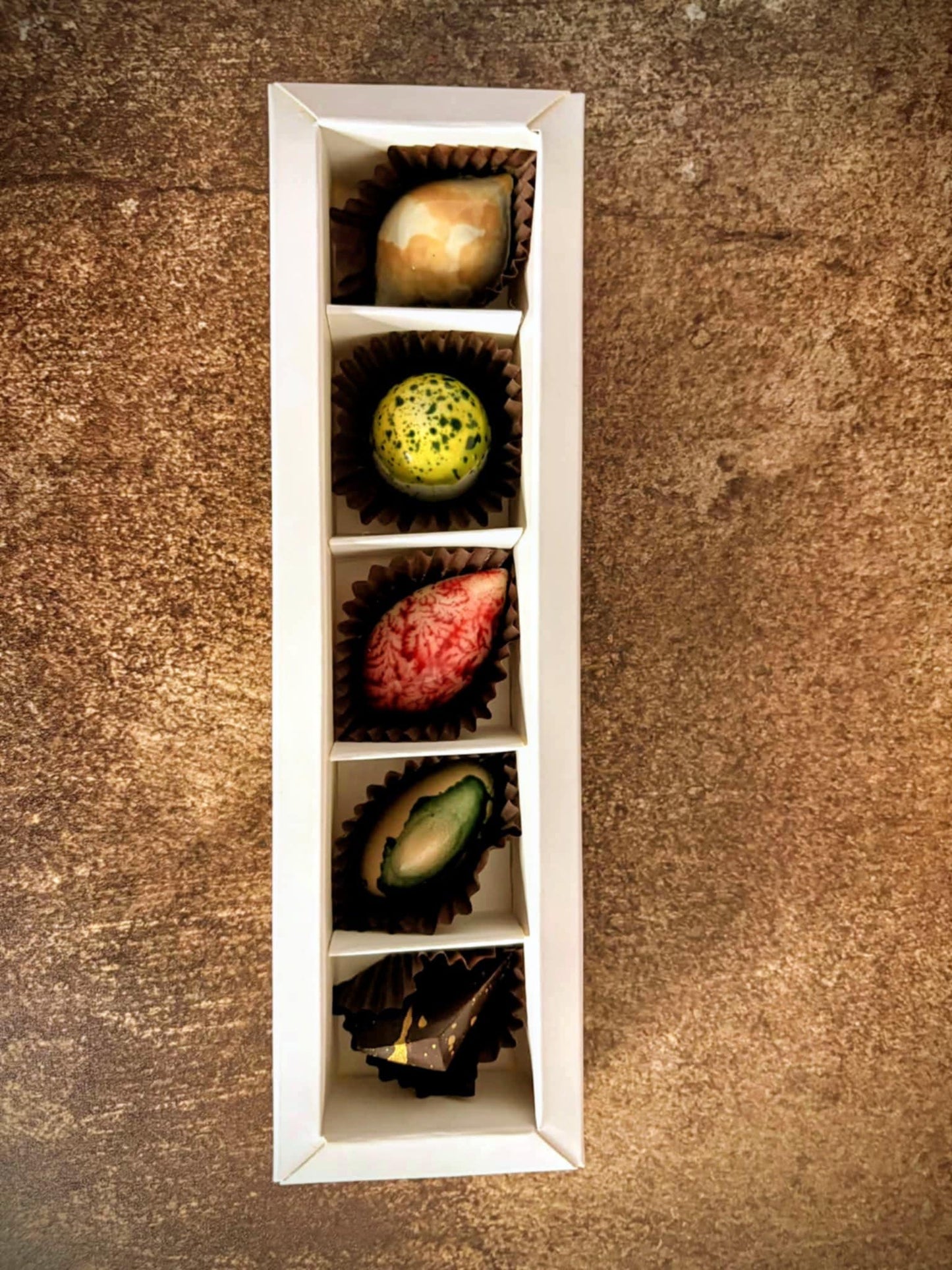 Ръчно изработени бонбони зимна колекция - 5 броя