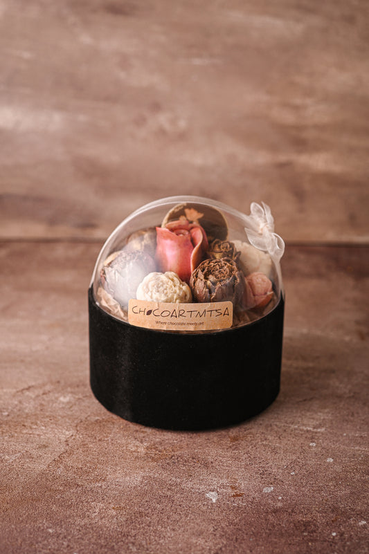 Ръчно изработен букет от шоколад