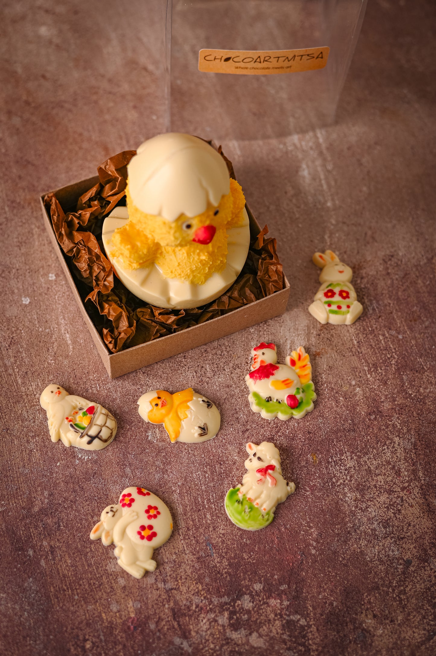 Ръчно изработено великденско пиле