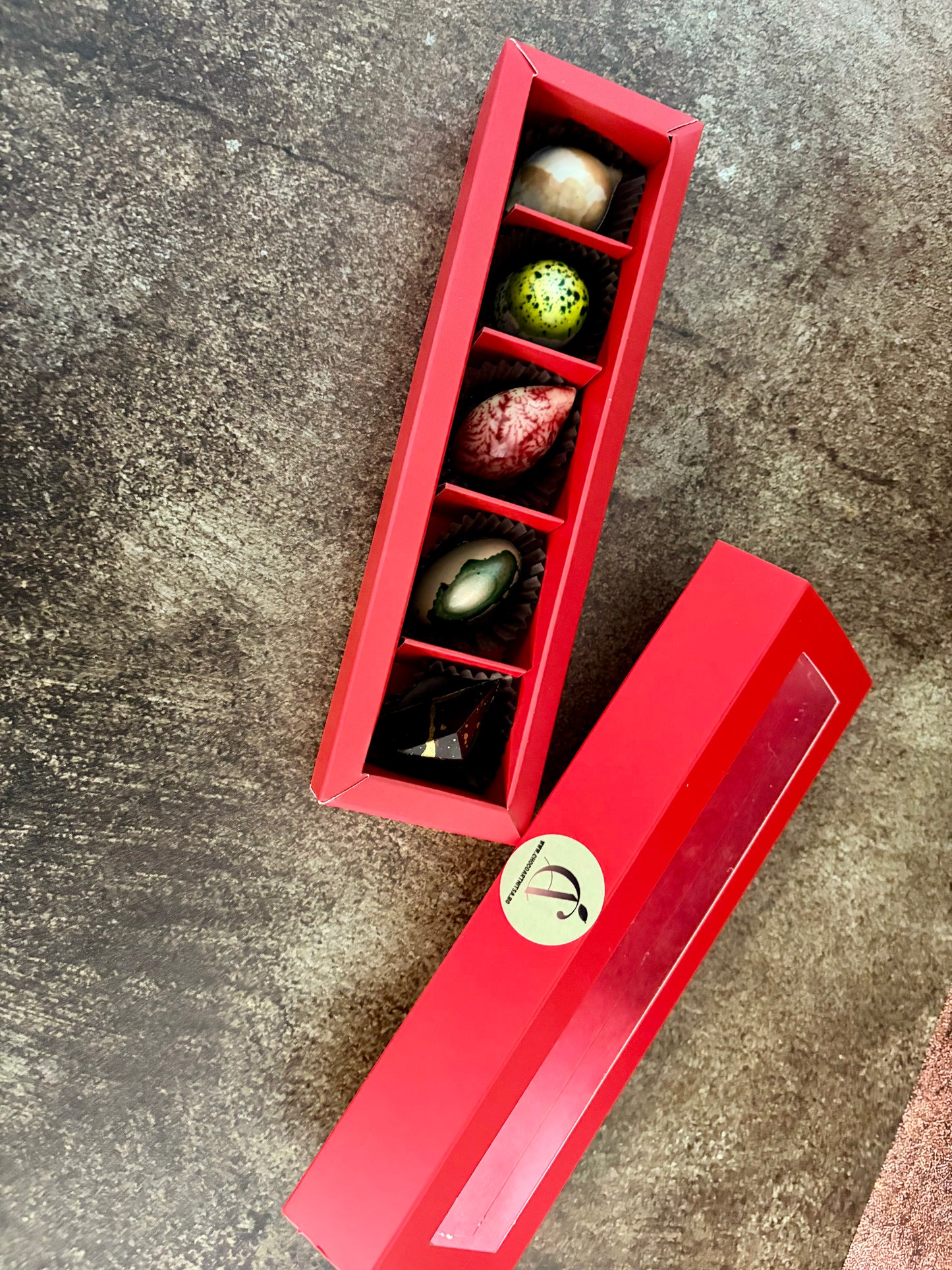 Ръчно изработени бонбони зимна колекция - 5 броя