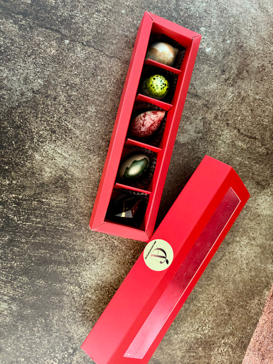 Ръчно изработени бонбони зимна колекция - 5 броя