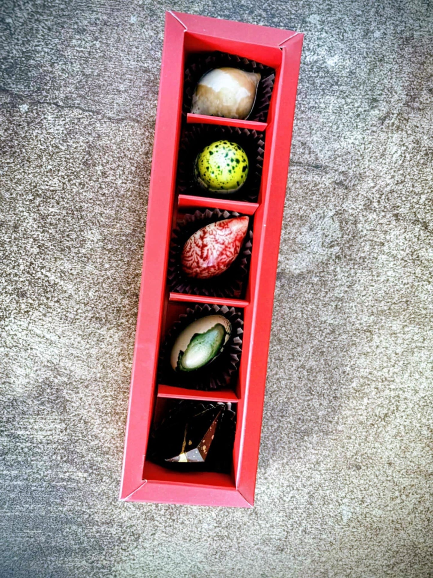 Ръчно изработени бонбони зимна колекция - 5 броя