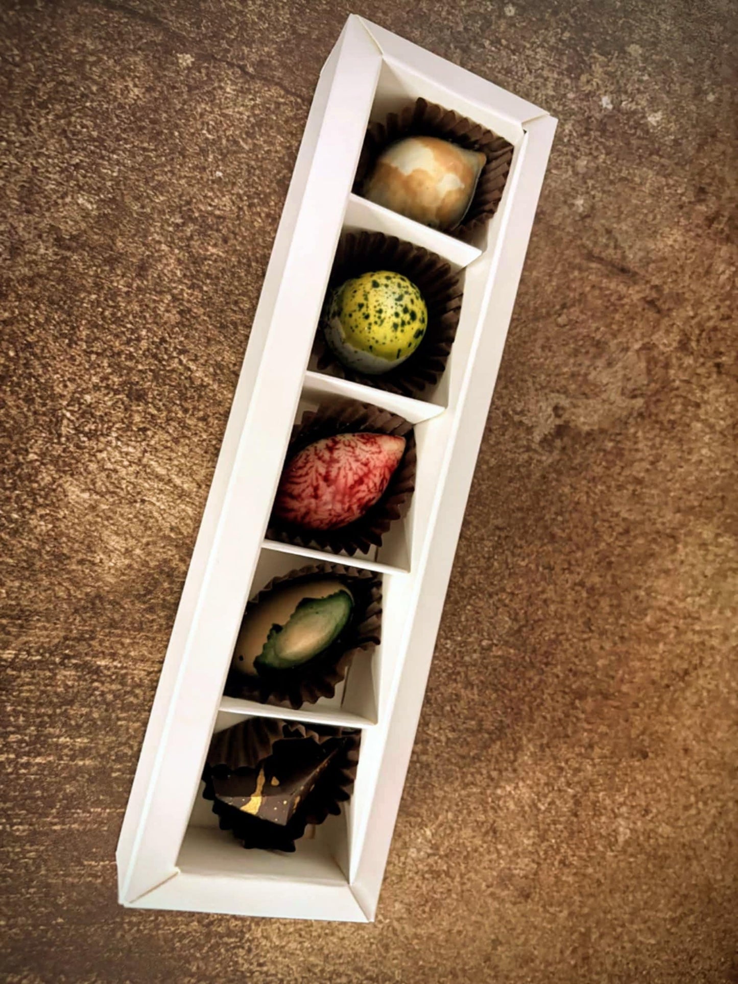 Ръчно изработени бонбони зимна колекция - 5 броя